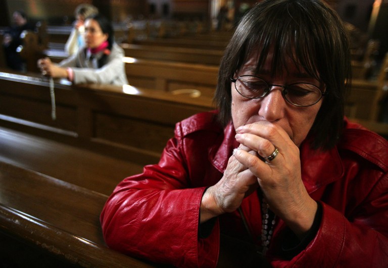 A Swedish Christian group is planning to drop electronic bibles to parts of the world held by the Islamic State. (AP Photo/ Fredrik Persson, Pressens Bild)