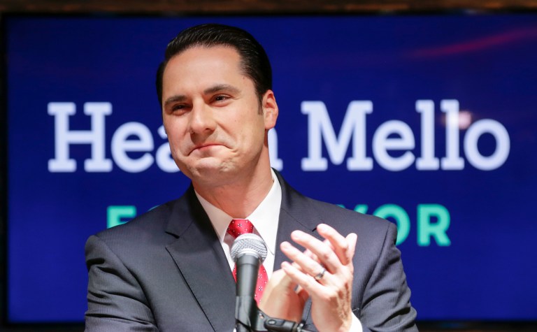 Until recently, Mello had a real chance of making a rare Democrat victory in deep red Nebraska. (AP Photo/Nati Harnik)