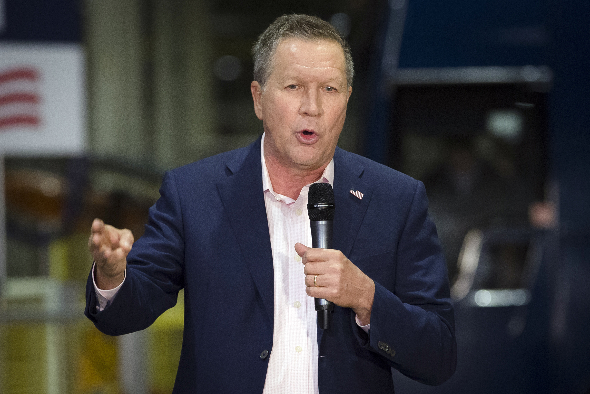 Kasich: Trump’s sowing ‘seeds of division’ caused protest