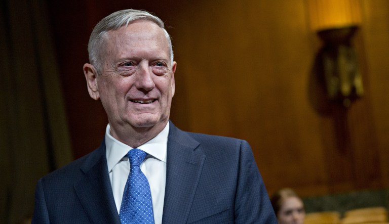 More than a dozen Democratic lawmakers have sent a letter to Defense Secretary Jim Mattis urging him to move forward with a policy that could start Saturday that allows transgender people to enlist. (Andrew Harrer/Bloomberg)