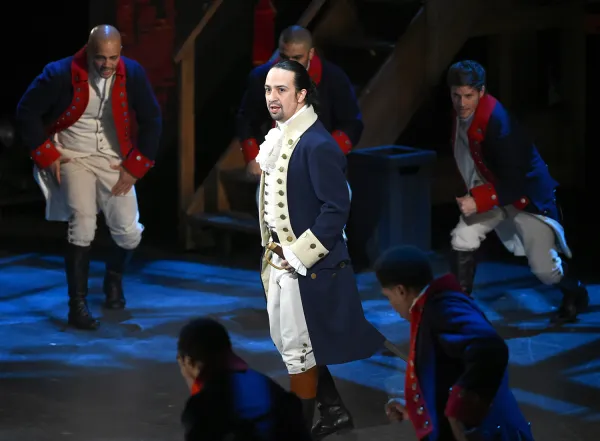 Supreme Court abortion ruling celebrated with Hamilton lyrics