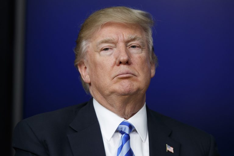 Trump continues to threaten to abandon the GOP and negotiate with congressional Democrats on healthcare. (AP Photo/Evan Vucci)