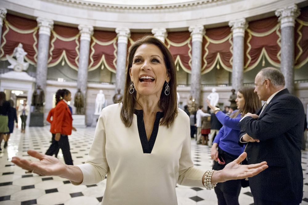 WATCH: Michele Bachmann schools Hillary Clinton on how to use the subway