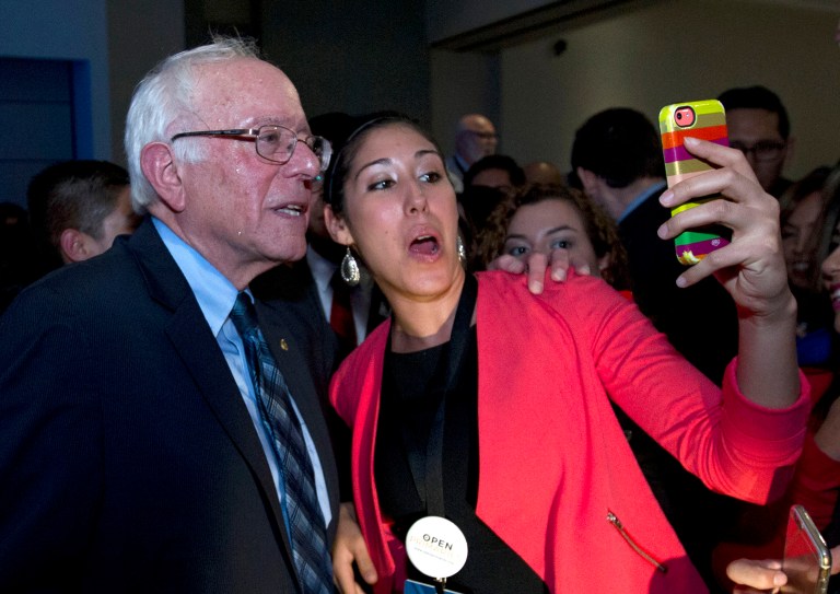 A new poll out Thursday show a net 48 percent of Hispanic voters backed Bernie Sanders. Forty-seven percent supported Hillary Clinton. ( AP Photo/Jose Luis Magana)