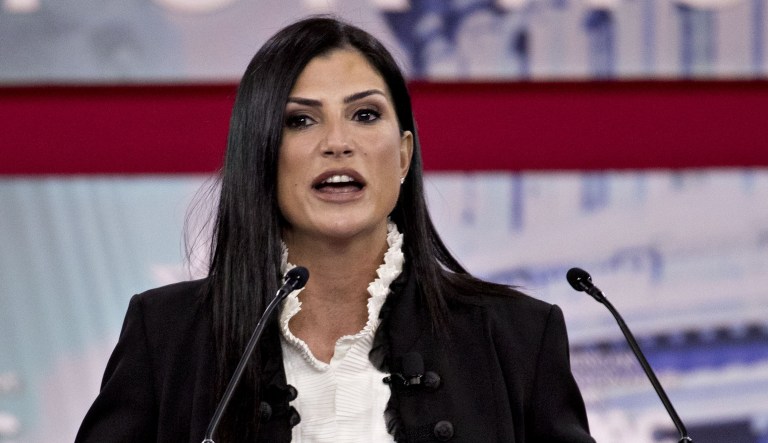 On Sunday going into the 90th Annual Academy Awards, this video of NRA spokeswoman Dana Loesch was posted criticizing Hollywood. (Andrew Harrer/Bloomberg)