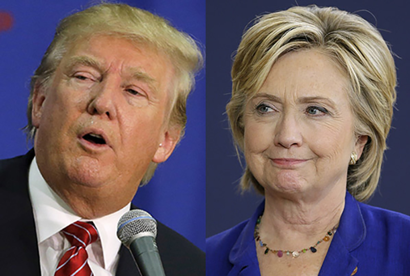 Poll: Trump, Clinton lead big in Maryland