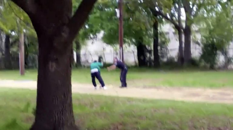 Slager, who is white, is already facing state charges in the death of Scott, 50, who was black. (Feidin Santana via AP Images, File)