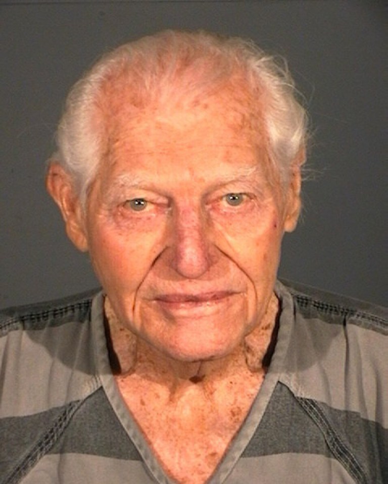 This photo provided by the Carson City Sheriff 's Departmentshows William Dresser. Dresser was arrested  Sunday Jan. 19, 2014, after firing one shot with small-caliber semi-automatic handgun that struck his wife in the chest at Carson Tahoe Regional Medical Center in Carson City. Dresser was placed on suicide watch at a local jail. (AP Photo/Carson City Sheriff Department)