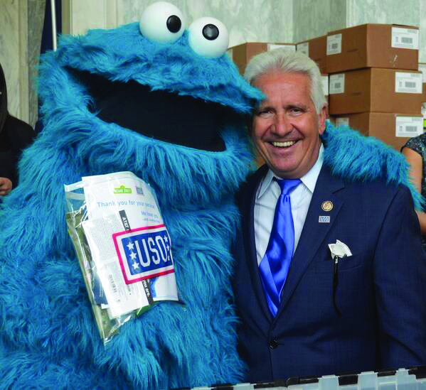 Via Twitter
Cookie Monster and Rep Jim Costa