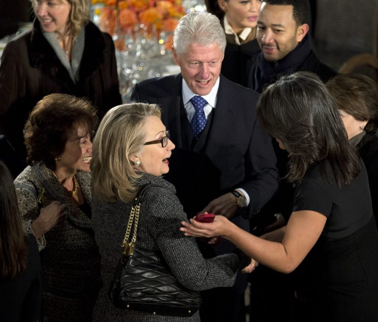 The Clinton Foundation and a corporate consultancy called Teneo have a significant overlap in terms of the players involved. (AP File)