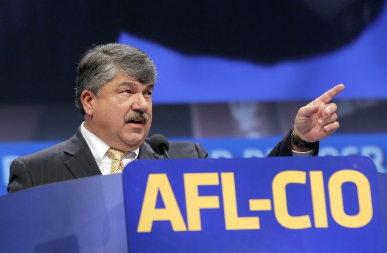 American Federation of Labor and Congress of Industrial Organizations (AFL-CIO) president Richard Trumka addresses members during the quadrennial AFL-CIO convention at Los Angeles Convention Center Monday, Sept 9, 2013.ÃÂ When Obamacare passed in March 2010, AFL-CIO President Richard Trumka lauded it as a 