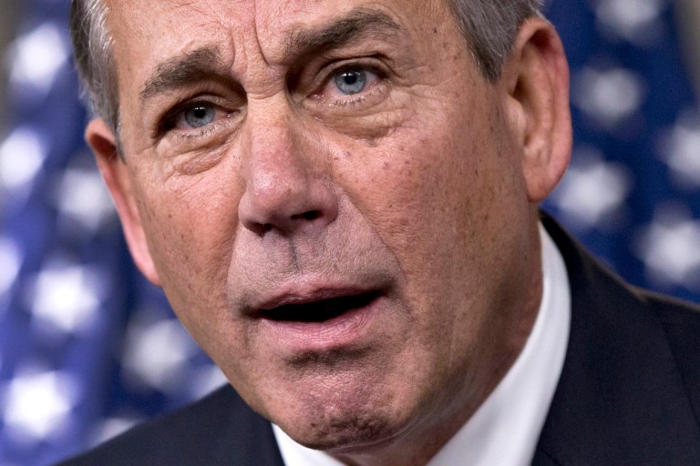 Family feud: Boehner takes on GOP critics on right