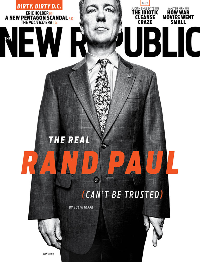 New Republic cover: The real Rand Paul can’t be trusted
