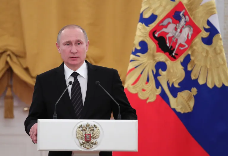 Every American president who's dealt with Vladimir Putin began by seeking better relations. (Mikhail Klimentyev/Sputnik, Kremlin Pool Photo via AP)