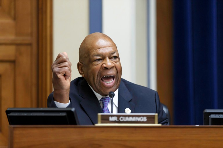 The House Oversight committee, including Rep. Elijah Cummings, D-Md., the top Democrat on the committee, slammed officials who failed to keep lead out of the water in Flint, Mich. (AP Photo/J. Scott Applewhite, File)