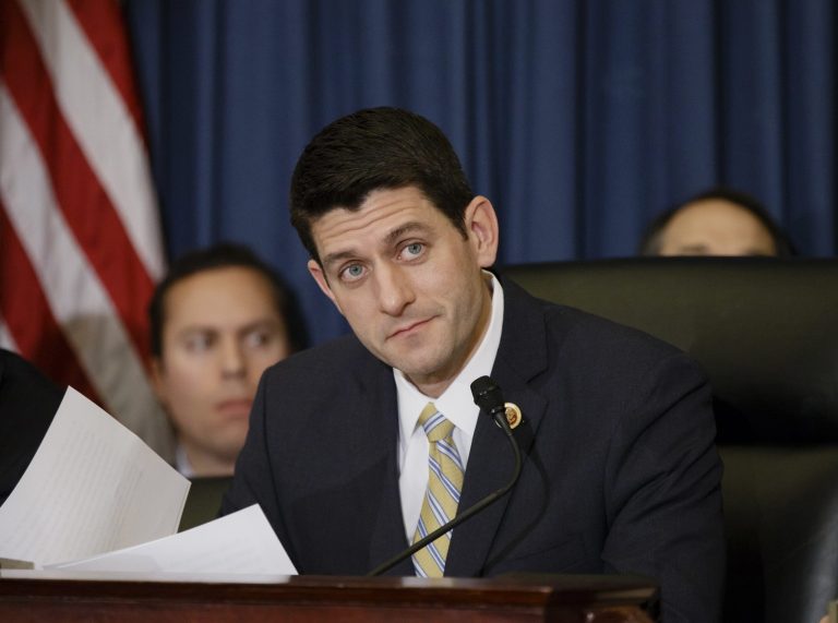 Rep. Paul Ryan will headline the Iowa Republican Party's annual Lincoln Dinner on April 11. (AP Photo/J. Scott Applewhite)
