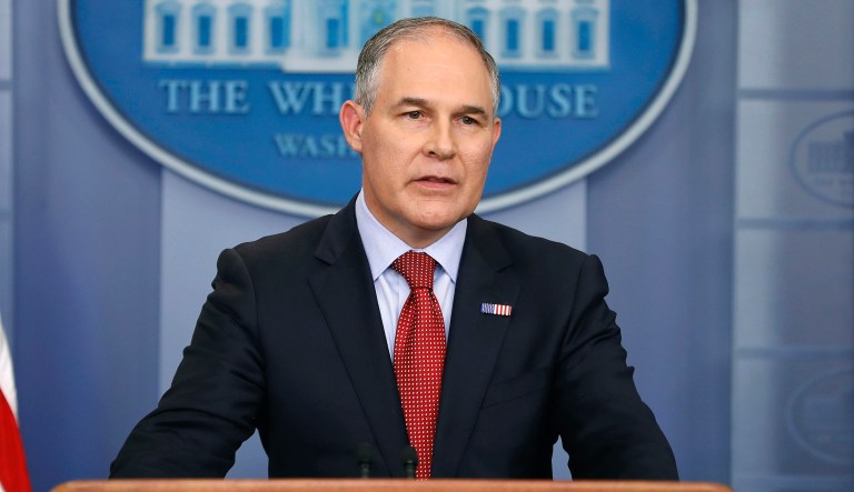 EPA Administrator Scott Pruitt confirmed he will start as soon as next month a so-called 
