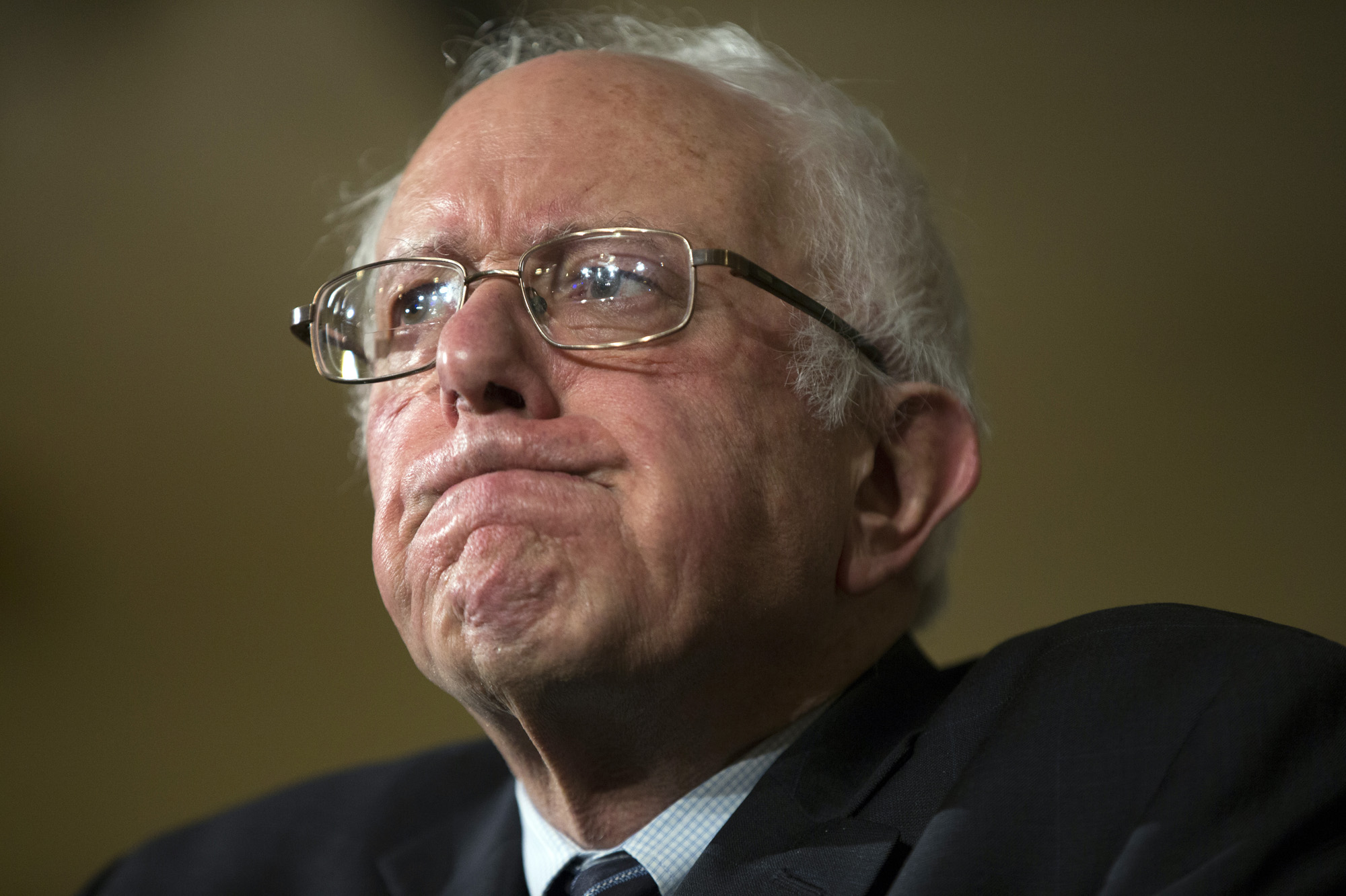 Sanders says ‘to hell’ with skeptics of his transformative agenda