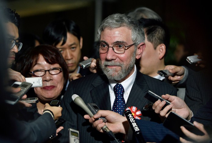 New York Times columnist and Nobel-prize of Economy winner Paul Krugman accused the FBI and its director, James Comey, of fixing the election in favor of Republican Donald Trump. (Franck Robichon/Pool Photo via AP)