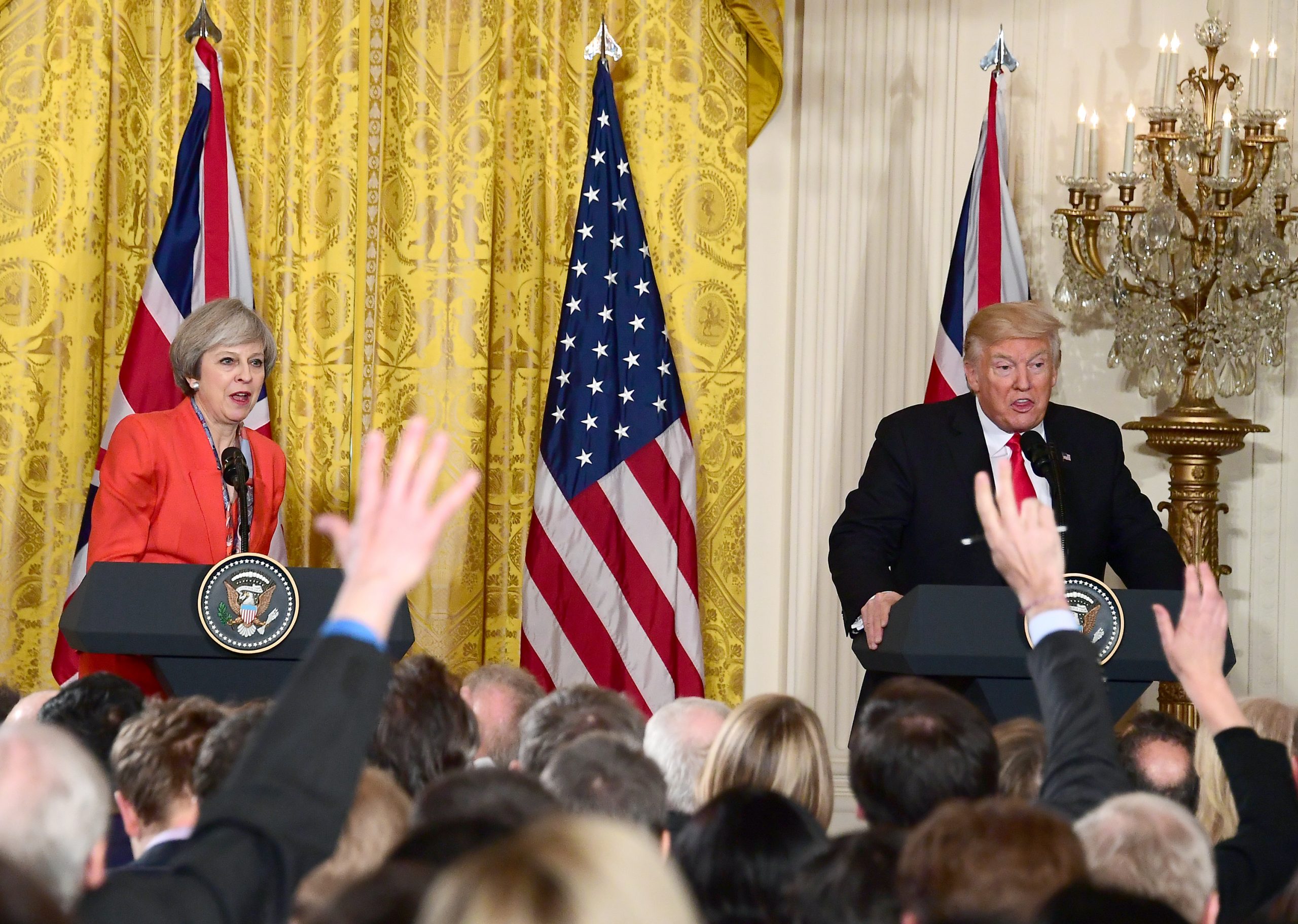 British Reporters Barred from 27/01 Press Conference