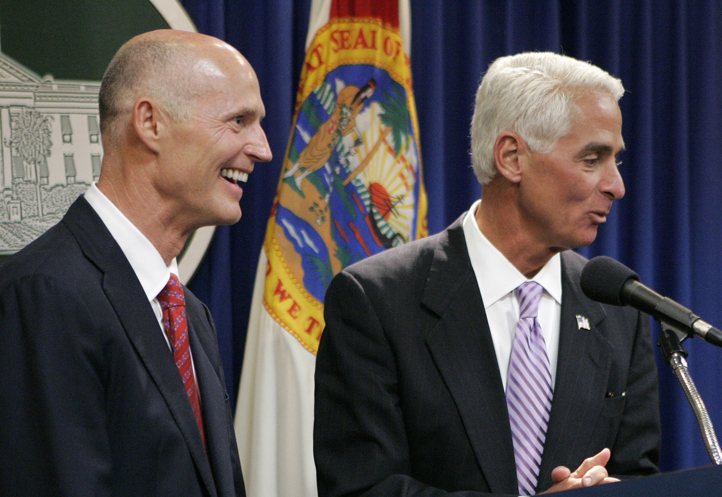 Florida governor’s race too close to call