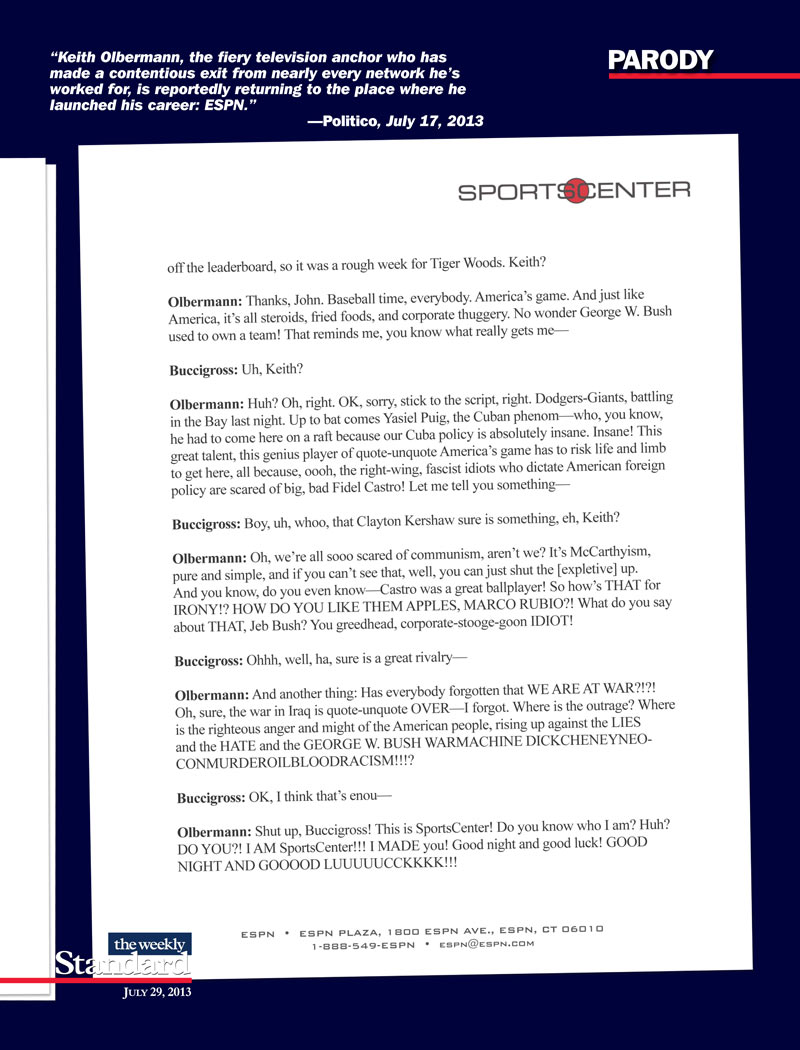 The worst sportscaster in the world