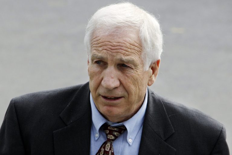   FILE - In this June 5, 2012 file photo, former Penn State assistant football coach Jerry Sandusky leaves the Centre County Courthouse in Bellefonte, Pa., after the first day of jury selection for his trial on child sexual abuse charges. In wake of the Sandusky scandal, questions have arisen about the effectiveness of laws requiring people to report suspected abuse. (AP Photo/Gene J. Puskar, File)  