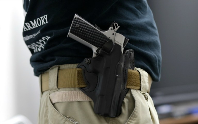 The Church Protection Act allows some members to undergo firearms training so they can carry guns into church buildings to provide armed security. (AP Photo)