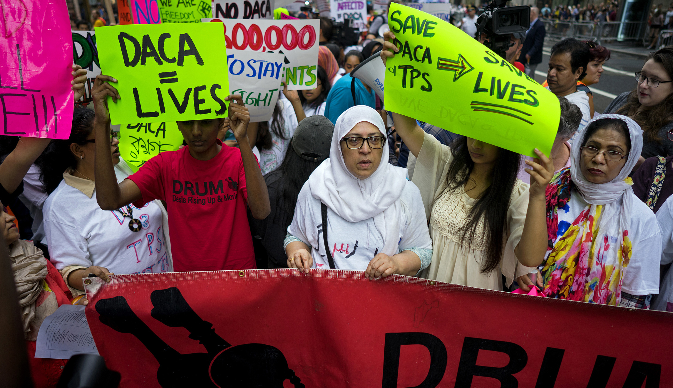 Nine DACA recipients arrested at protest outside Trump Tower