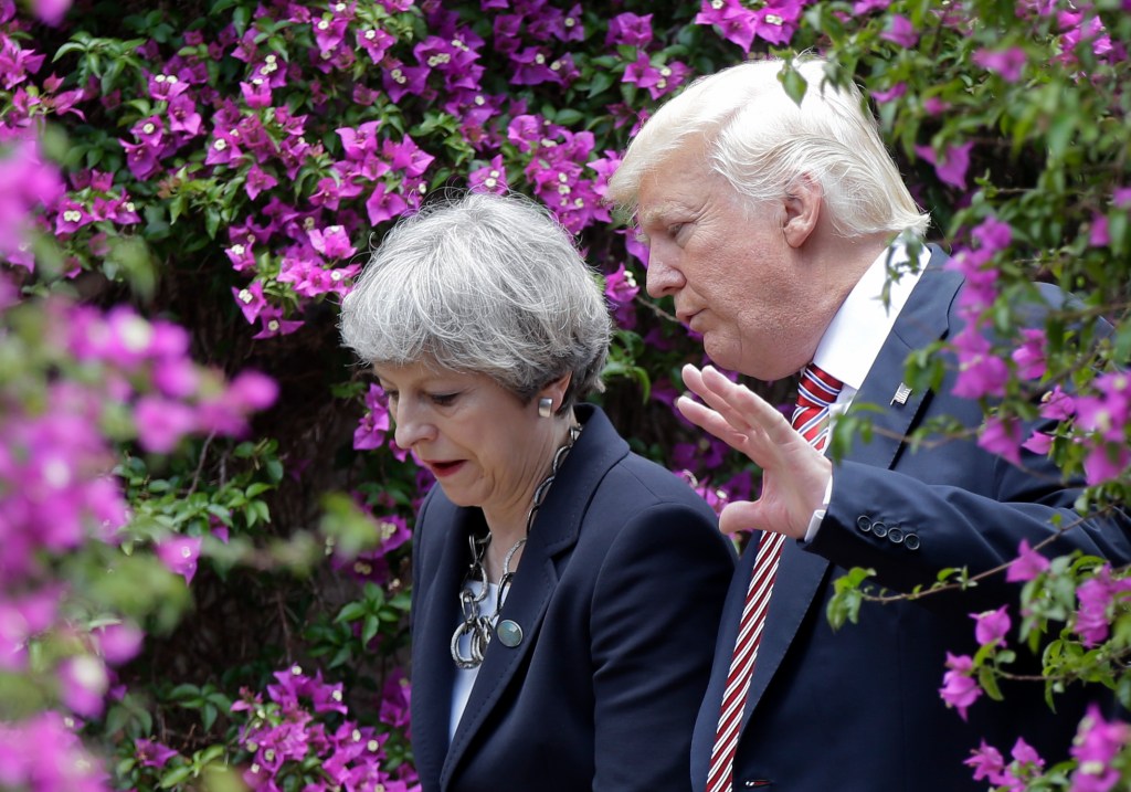 Theresa May: Syria strike ‘not about regime change’