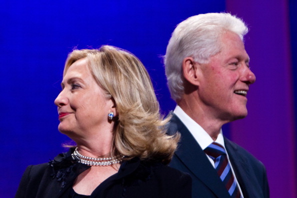 Hillary Rodham Clinton (left) and former President Bill Clinton (Getty Images)