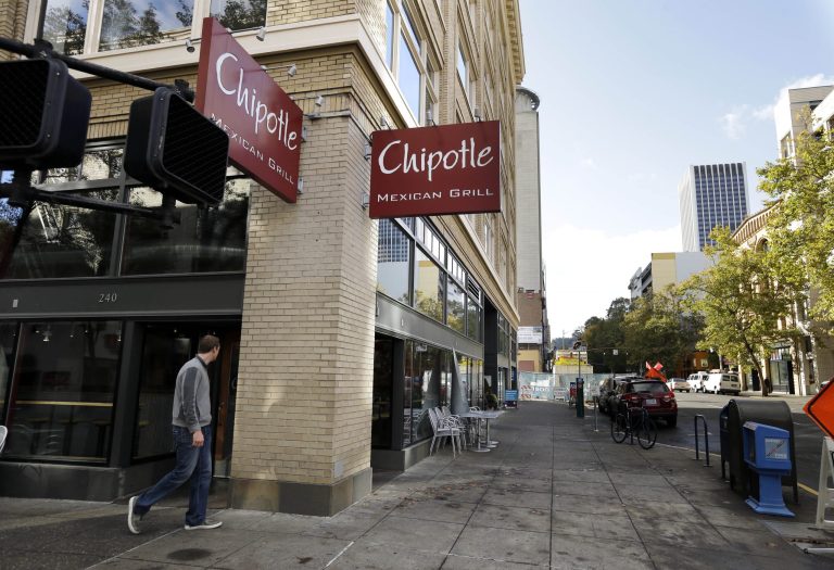 Chipotle voluntarily closed down 43 of its locations in Washington and in the Portland area as a precaution after an E. coli outbreak linked to six of its restaurants in the two states has sickened 37Â people. (AP Photo/Don Ryan)