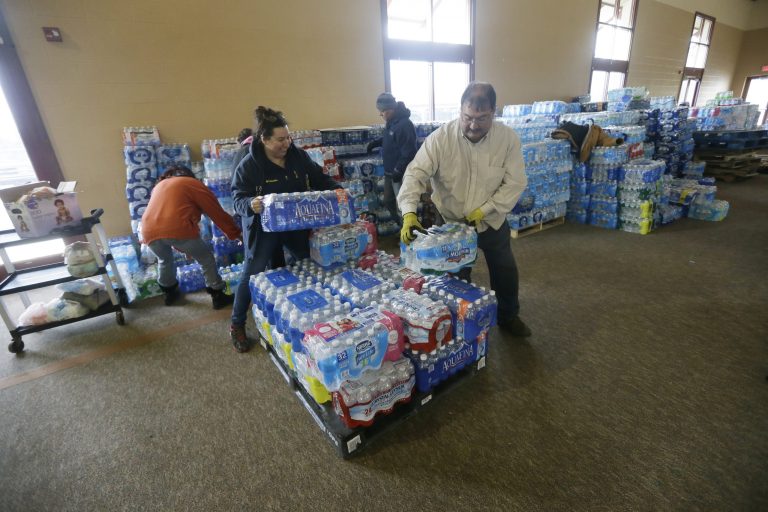 The EPA's new app teaches users about their watershed, to help them understand more about the water and where it is coming from, according to the agency. (AP Photo/Carlos Osorio)