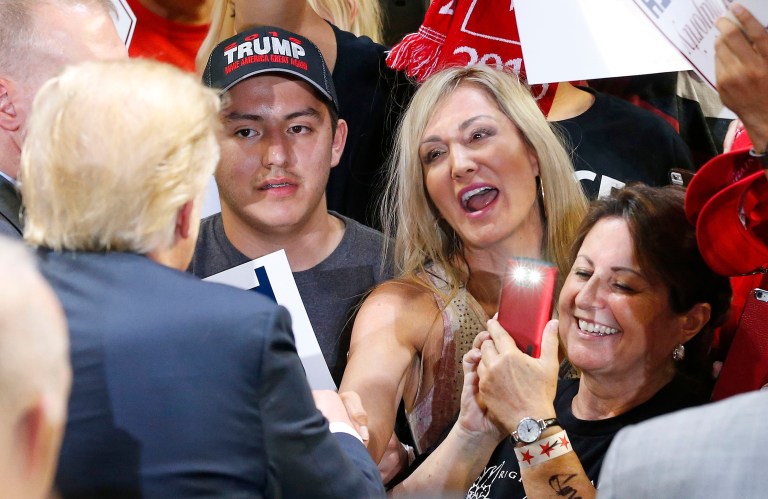 In the U.S., leaders say free trade helped the whole world and makes the economy stronger, and the working-class guy looks and sees the U.S. elites are getting richer from globalization, and they say, 