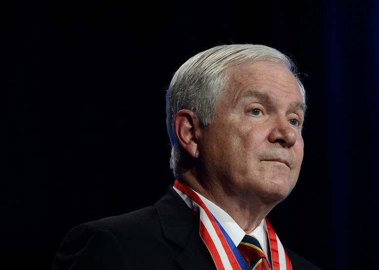 Former Defense Secretary Robert Gates said Thursday that it's 