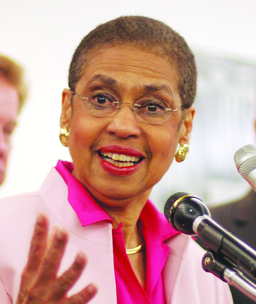 D.C. Del. Eleanor Holmes Norton, the District's nonvoting member of the House, condemned Congress' treatment of the District at a press conference Tuesday. (Photo: Examiner file)