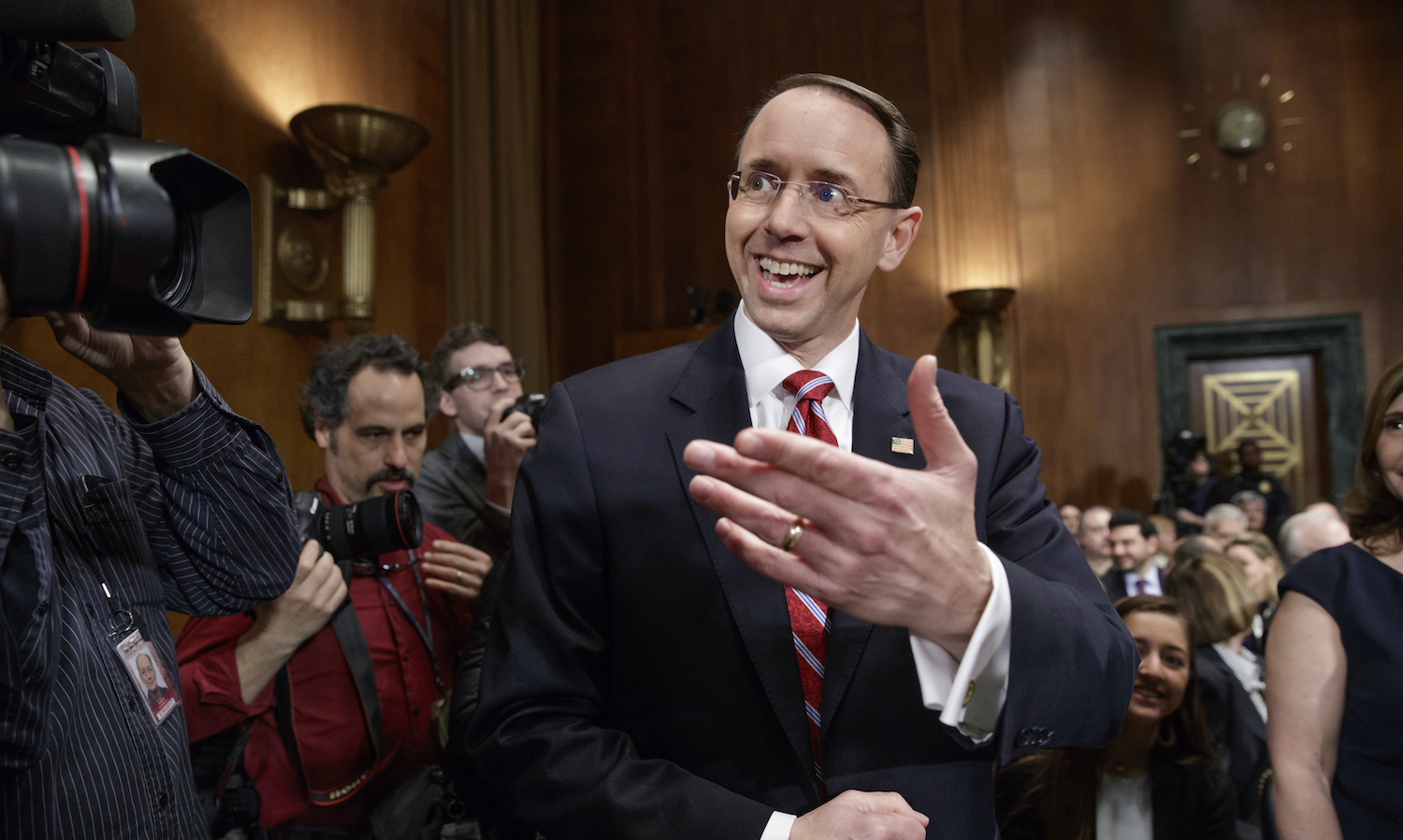 White House suggests deputy attorney general arrival played role in Comey removal