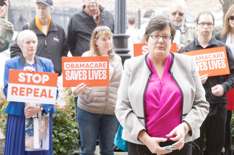 House Republicans are seeking answers on why Obamacare's individual mandate that people get insurance has failed to shore up the law's exchanges. (Mark A. Large/The Daily Times via AP)