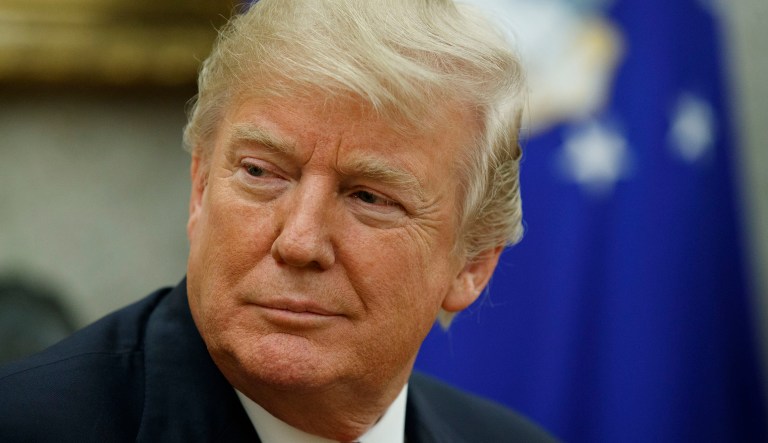 The Supreme Court did not uphold a ruling Monday blocking President Trump's efforts to wind down the Deferred Action for Childhood Arrivals program, despite the Hill's social media post. (AP Photo/Evan Vucci, File)