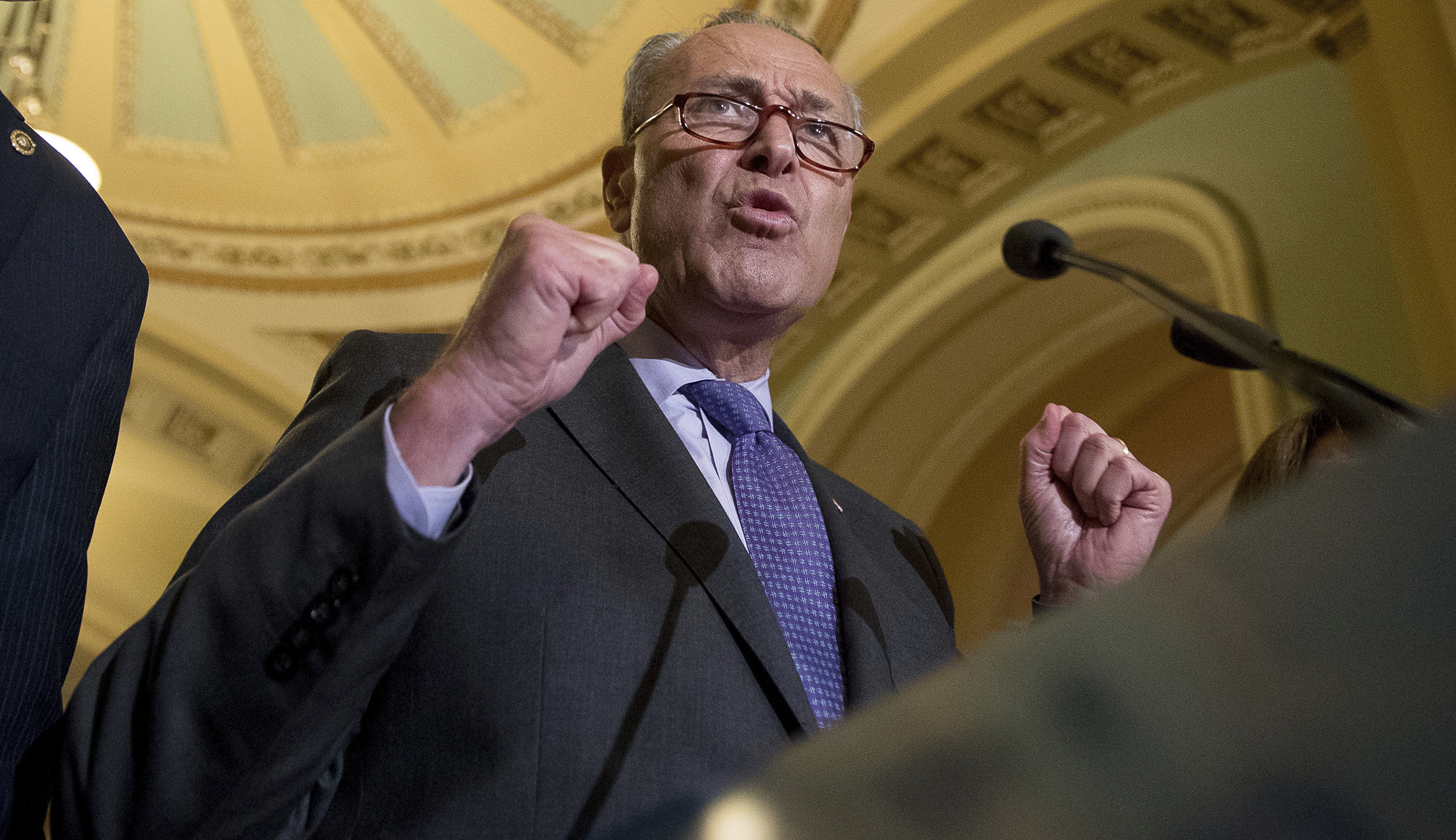 Chuck Schumer: Democrats refuse to offer amendments until final Obamacare repeal bill revealed