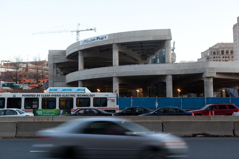 Silver Spring Transit Center, Silver Spring, MD, Tues, Jan 10, 2012