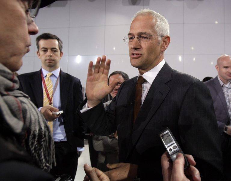 Jonathan Browning, president and CEO of Volkswagen North America, is leaving his position. (AP File)