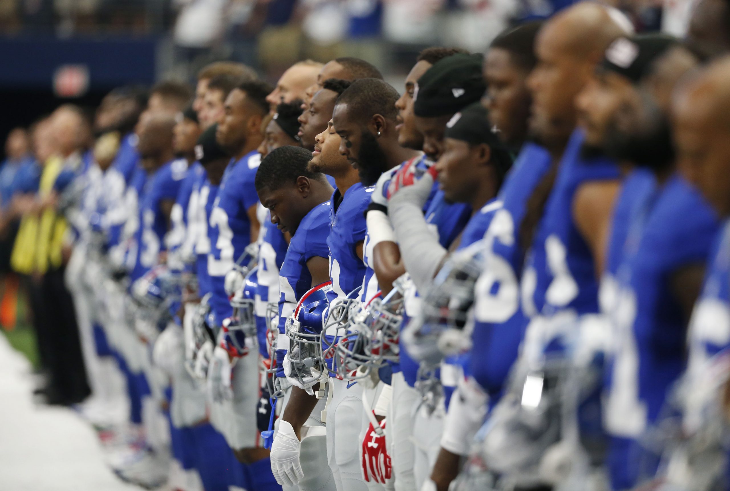 NY Giants may join anthem protest after Oklahoma shooting