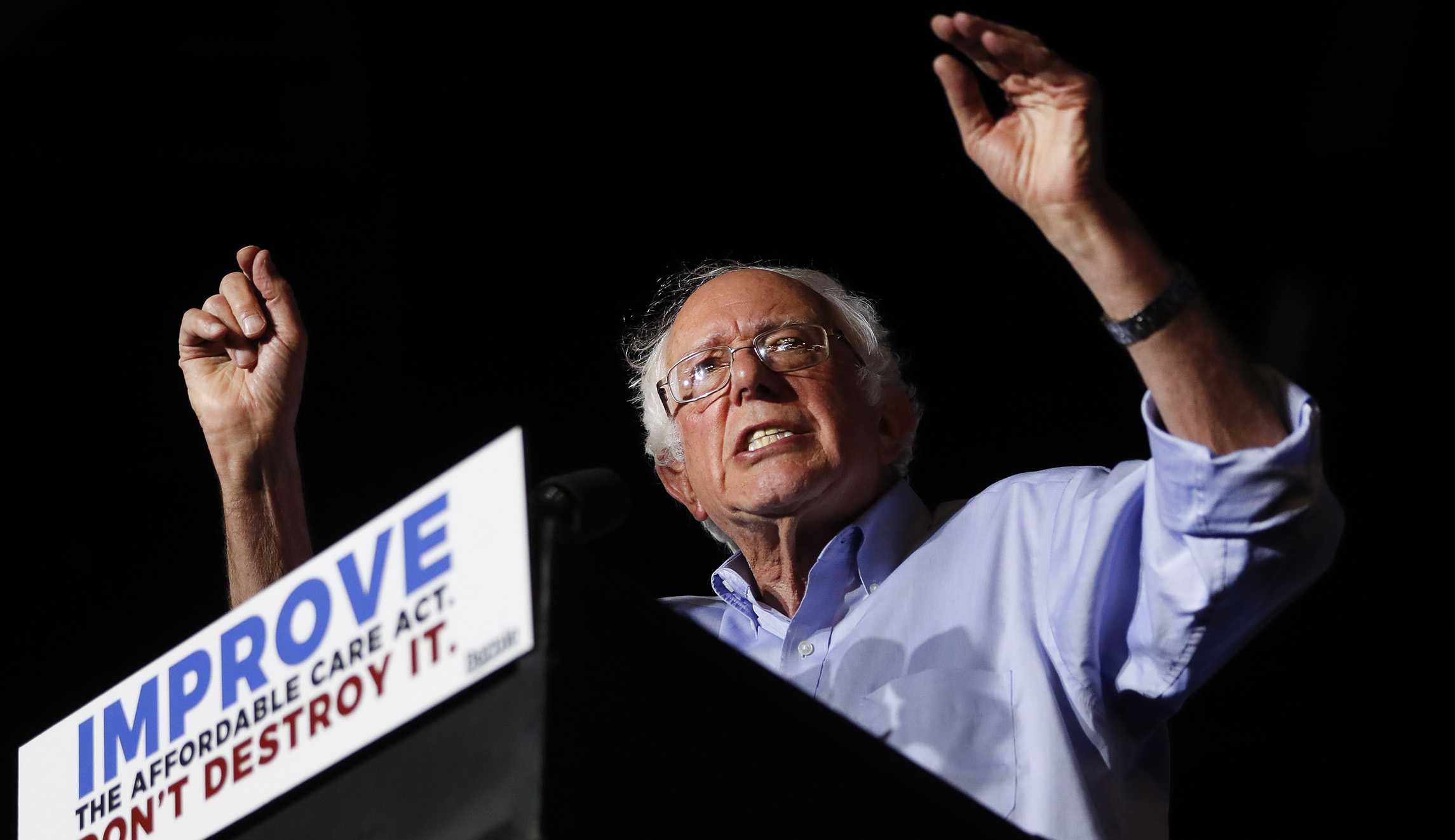 Bernie Sanders: ‘Healthcare as a right …’