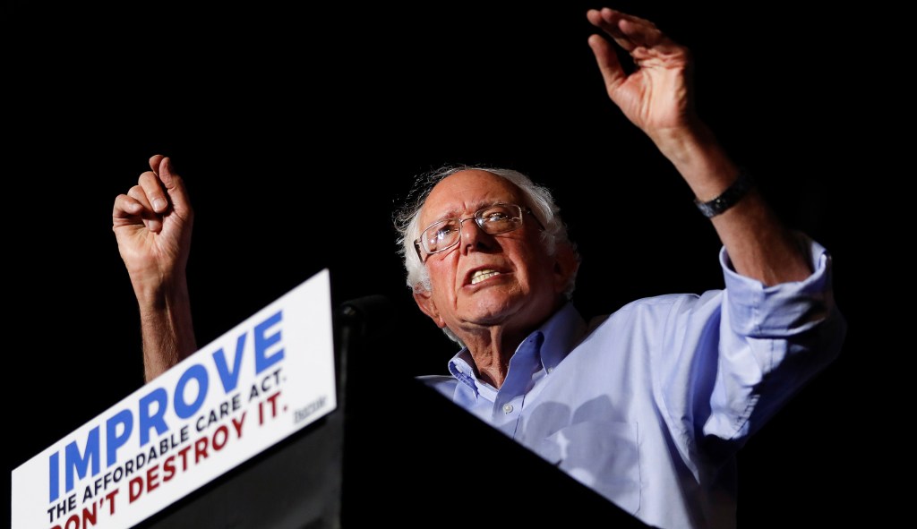 Bernie Sanders: ‘Healthcare as a right …’
