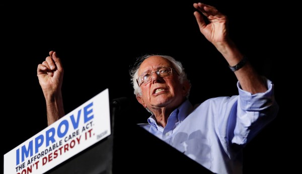 Bernie Sanders: ‘Healthcare as a right …’