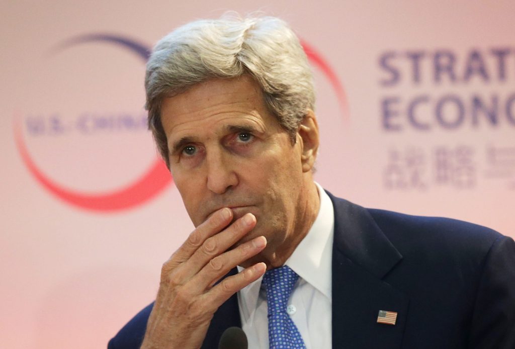 Kerry shirks duties, aids Iran, lawmaker charges