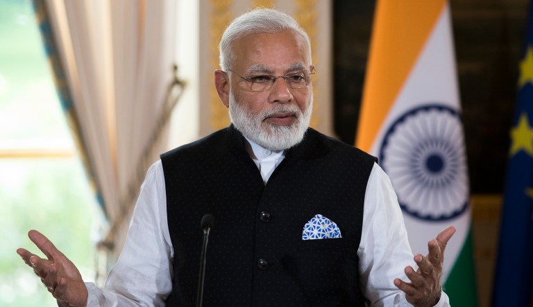 Indian Prime Minister Narendra Modi will meet President Trump at the White House on Monday.