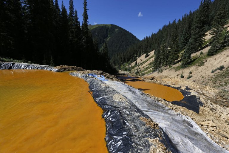 Environmental Protection Agency is beginning to quietly hand out about $1 million to states, tribes and local governments for the spill it caused in Colorado. (AP Photo/Brennan Linsley)