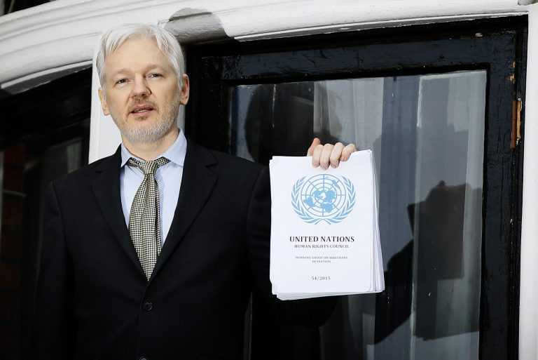 Officials: A memo may include charges of conspiracy, theft of government property or violating the Espionage Act. (AP Photo/Kirsty Wigglesworth)